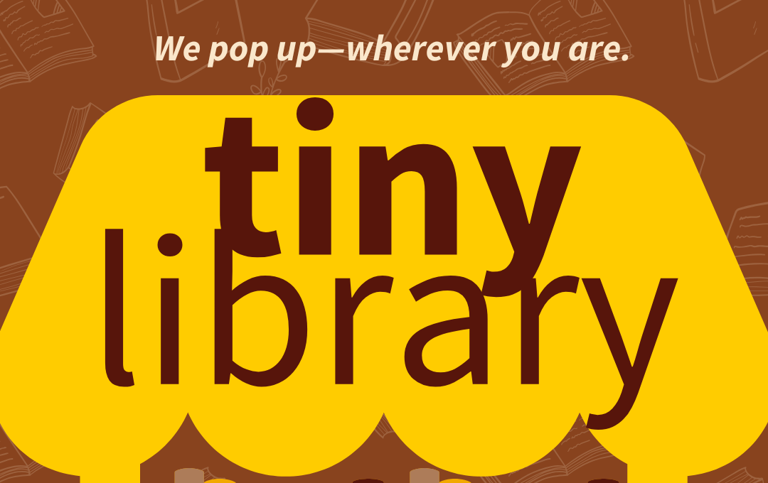 Featured Image for Tiny Library Pops Up Wherever You Are